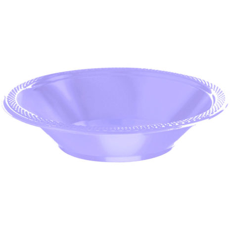 Lavender Plastic Bowls