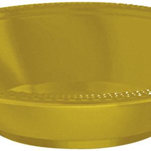 Gold Plastic Bowls