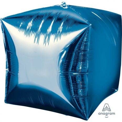 Blue Cubez Foil Balloon