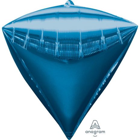 Blue Diamondz Foil Balloon