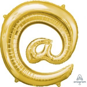 @ Gold Jumbo Foil Balloon