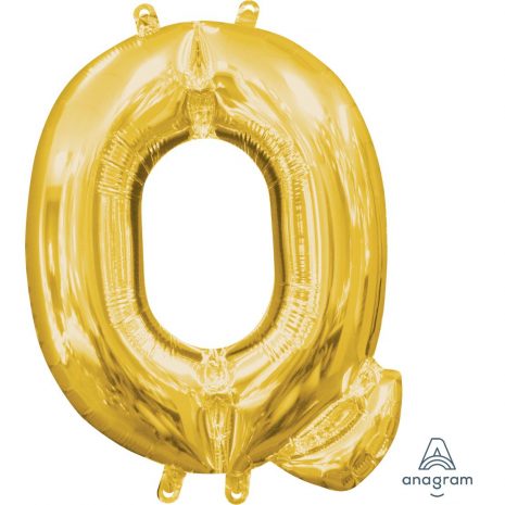 Q Gold Jumbo Foil Balloon