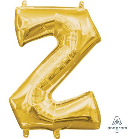 Z Gold Jumbo Foil Balloon