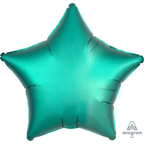Jade Star Satin Luxe Foil Balloon