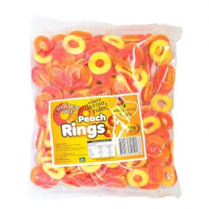 Peach Rings - Bulk 1kg