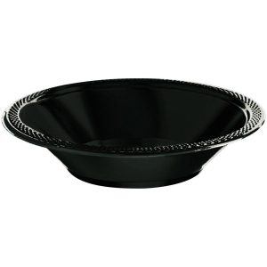 Black Plastic Bowls