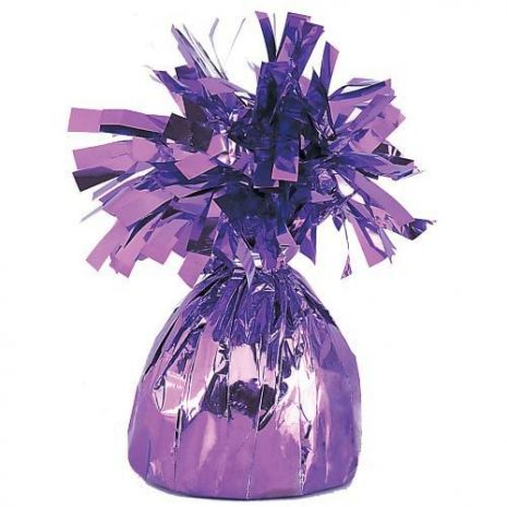 Balloon Weights Foil Lavender