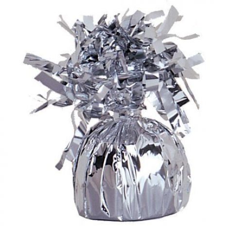 Balloon Weights Foil Silver