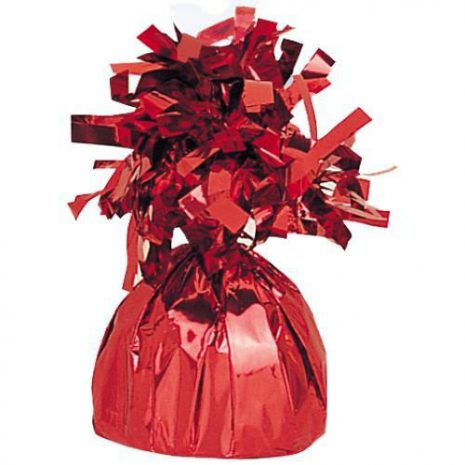 Balloon Weights Foil Red