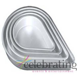 8" Tear Drop Cake Pan