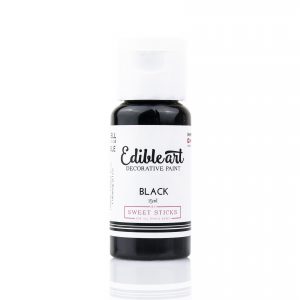Edible Art Paint 15ml - Black