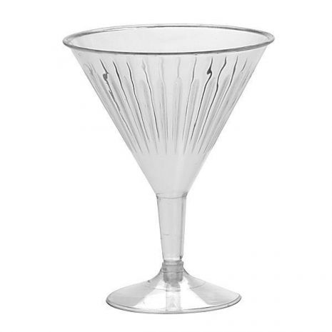 Disposable Premium Cocktail Glasses 170-200ml Clear