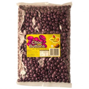 Purple Chocolate Buttons - Bulk 1kg