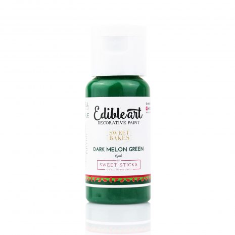 Edible Art Paint 15ml - Dark Melon Green