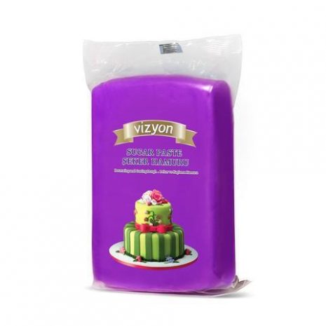 Vizyon Dark Magenta Fondant 1kg