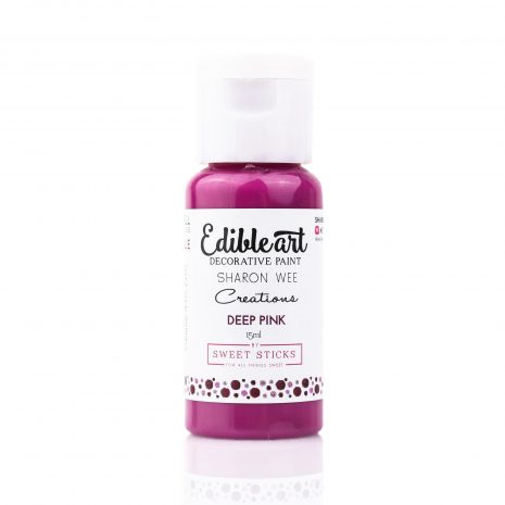 Edible Art Paint 15ml - Deep Pink