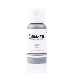 Edible Art Paint 15ml - Grey