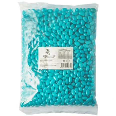 Blue Jelly Beans - Bulk 1kg