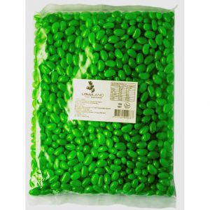 Green Jelly Beans - Bulk 1kg