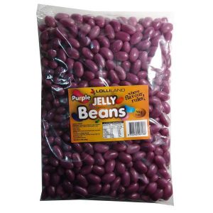 Purple Jelly Beans - Bulk 1kg