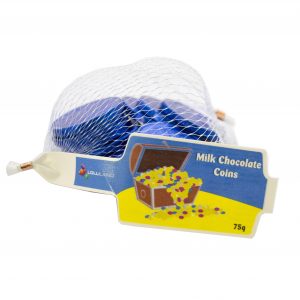 Milk Chocolate Coins - Blue