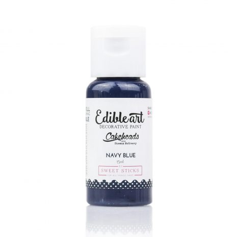 Edible Art Paint 15ml - Navy Blue