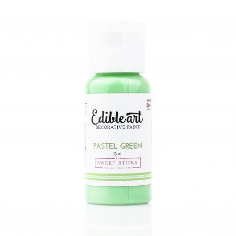 Edible Art Paint 15ml - Pastel Green