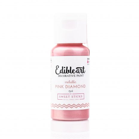 Edible Art Paint 15ml - Pink Diamond