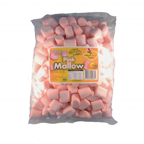 Pink Marshmallows - Bulk 1kg