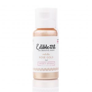 Edible Art Paint 15ml - Rose Gold