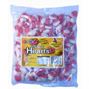 Red Sour Hearts - Bulk 1kg