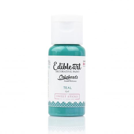 Edible Art Paint 15ml - Teal