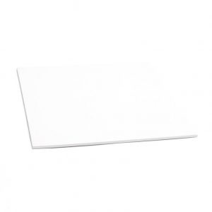 9" White Square Masonite Cake Boards - Bulk 10 Pack