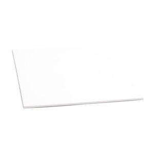 5" White Square Masonite Cake Boards