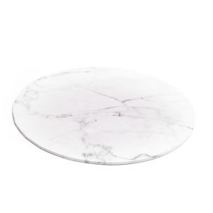 12" Marble Round Masonite Cake Boards - Bulk 5 Pack