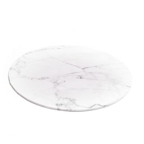 10" Marble Round Masonite Cake Boards - Bulk 5 Pack