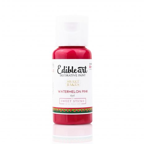 Edible Art Paint 15ml - Watermelon Pink