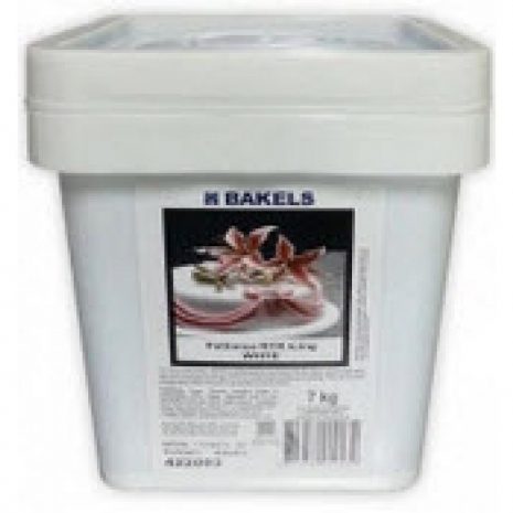 Bakels 7kg Pettinice RTR Icing white fondant