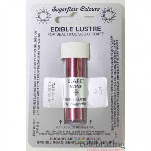 Edible Lustre Claret Wine