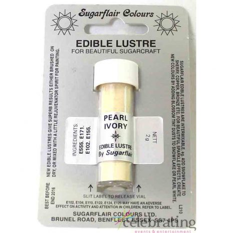 Edible Lustre Pearl Ivory