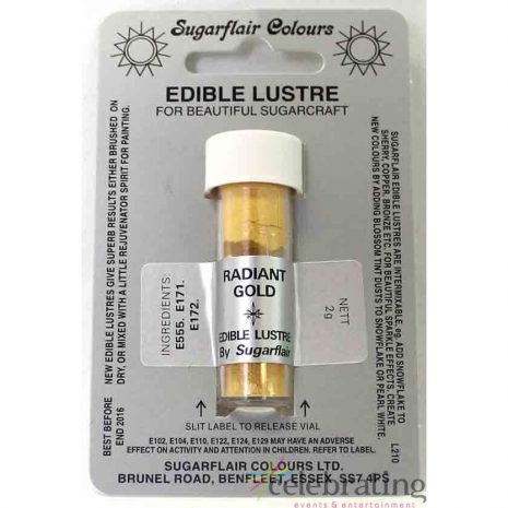 Edible Lustre Radiant Gold
