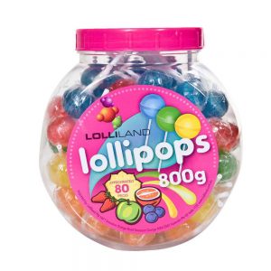 Lolliland Lollipops 800g