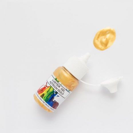 Rolkem Gel Lustre Paint Aztech Gold 15ml