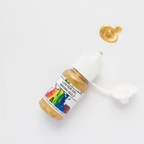 Rolkem Gel Lustre Paint Mayan Gold 15ml