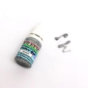 Rolkem Glitter Gel Silver 15ml