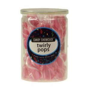 Pink Twirly Lollipops - 24 Pack