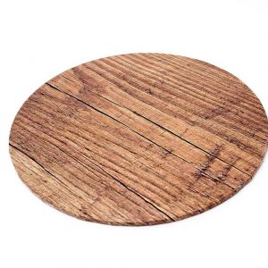 14" Wood Round Masonite Cake Boards - Bulk 5 Pack