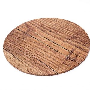 14" Wood Round Masonite Cake Boards