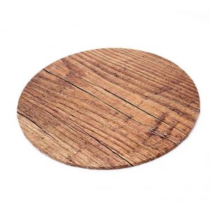 10" Wood Round Masonite Cake Boards - Bulk 5 Pack