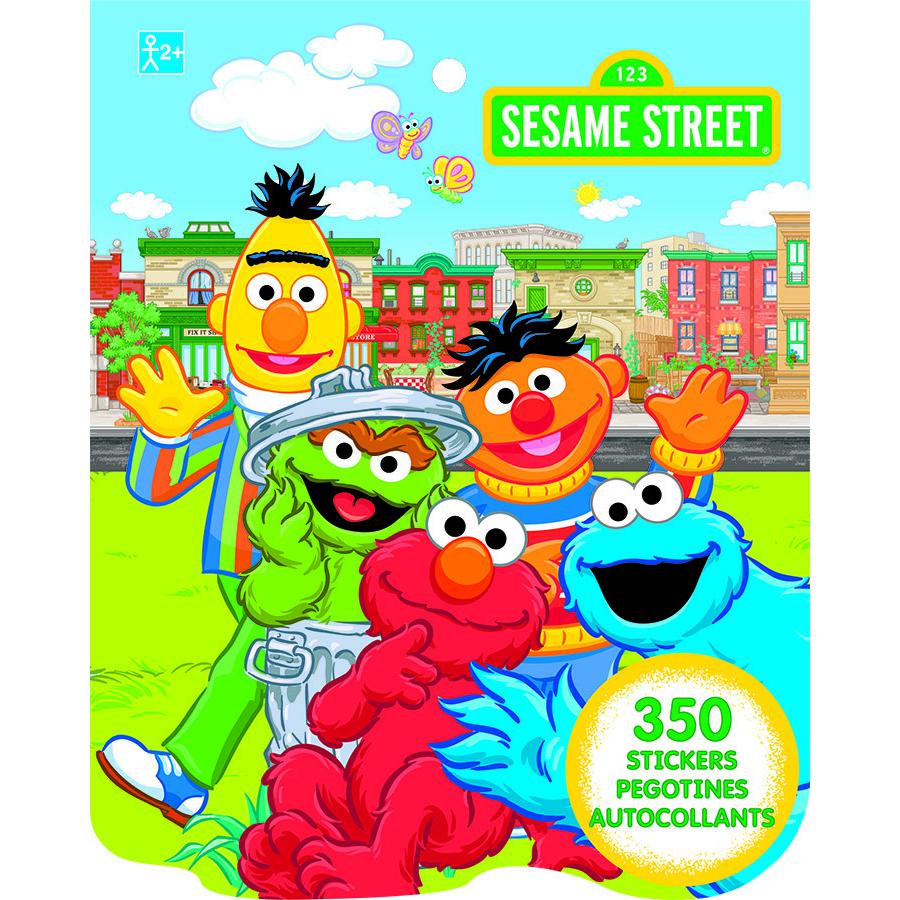  Sticker  Book Sesame  Street  Celebrating Party Hire 